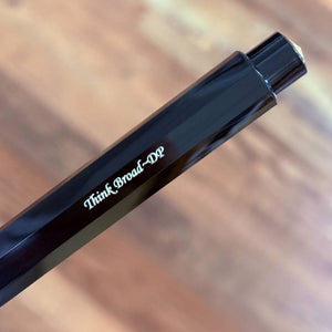 Personalized Name Engraving On Kaweco Classic Sport Ballpoint Pen - Black