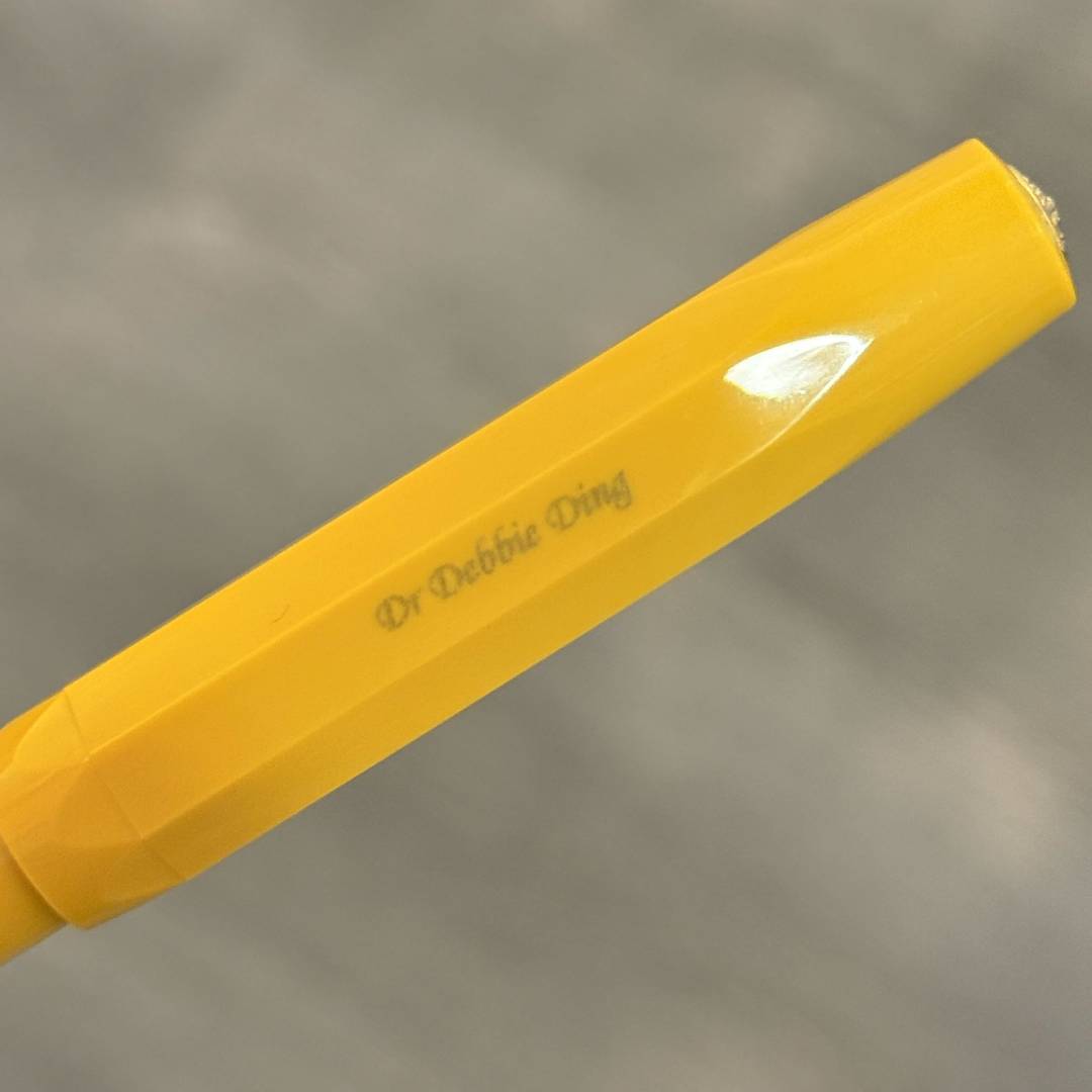 Personalized Name Engraving On Kaweco COLLECTION Fountain Pen - Honey