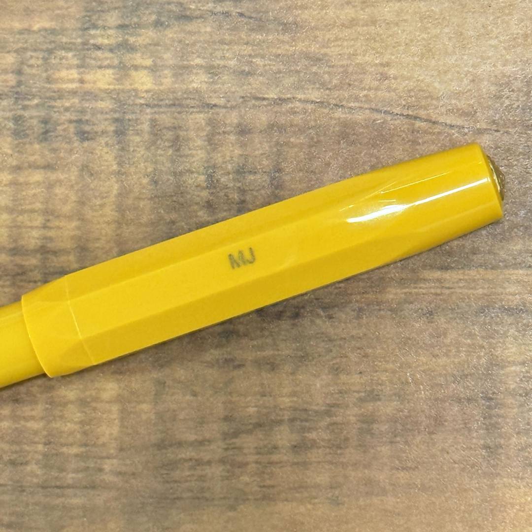 Personalized Name Engraving On Kaweco COLLECTION Fountain Pen - Honey