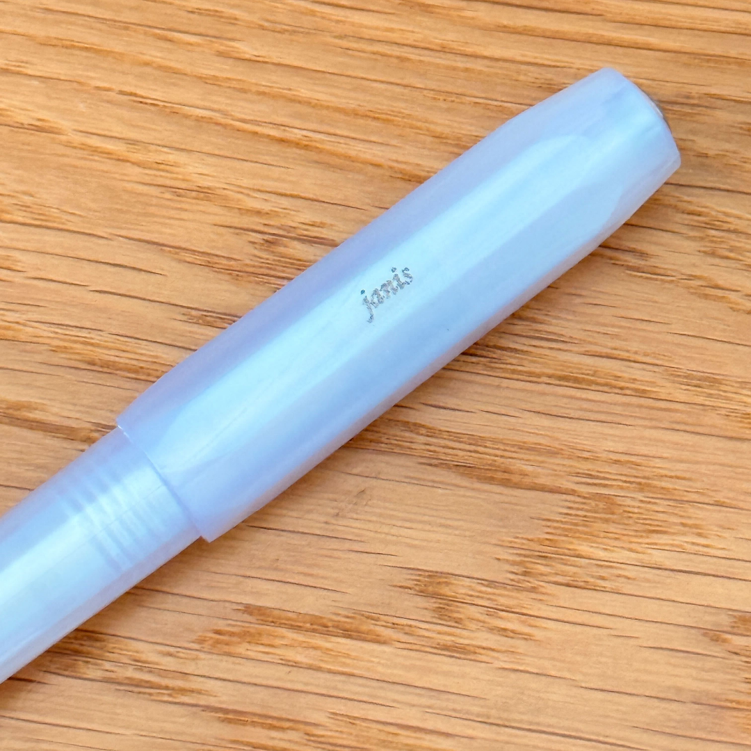 Personalized Name Engraving On Kaweco PERKEO Fountain Pen - Iridescent Pearl