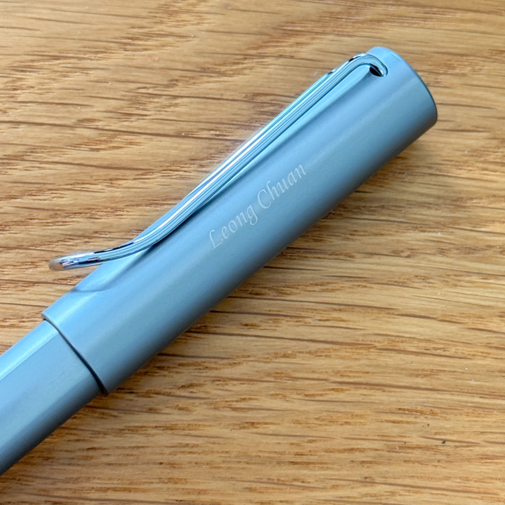 Personalized Name Engraving On Lamy AL-Star Rollerball Pen - Graphite