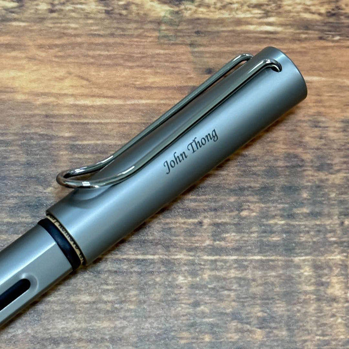 Lamy Lx Fountain Pen Ruthenium — Lamy fountain pen — precision nib writing instrument, at Cityluxe Singapore stationery store