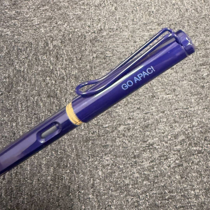 Personalized Name Engraving On LAMY Safari Fountain Pen - Dark Dusk