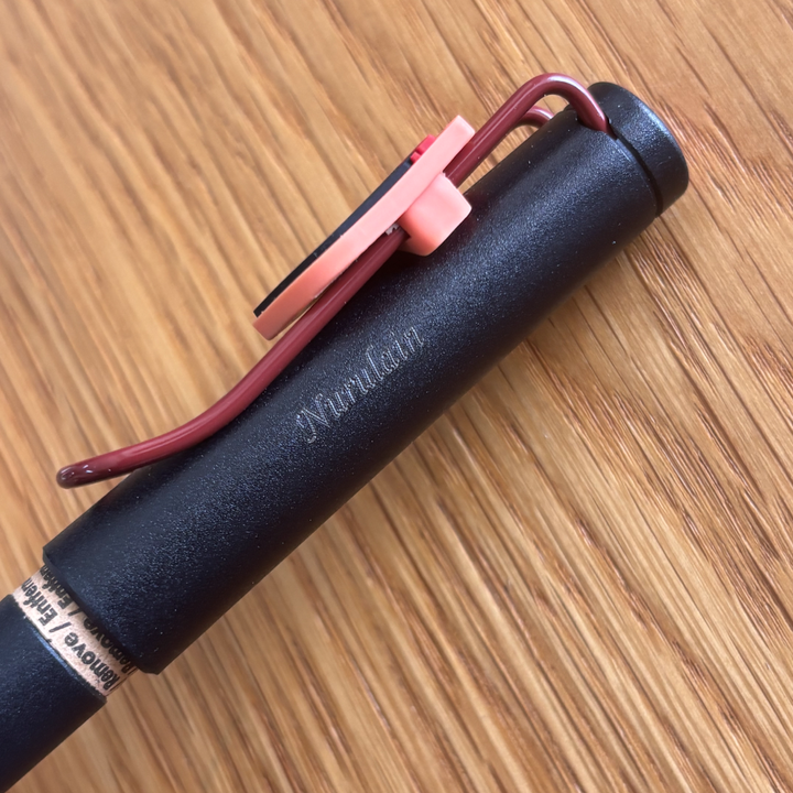 Personalised name engraving on LAMY Safari Harry Potter Fountain Pen  - Gryffindor