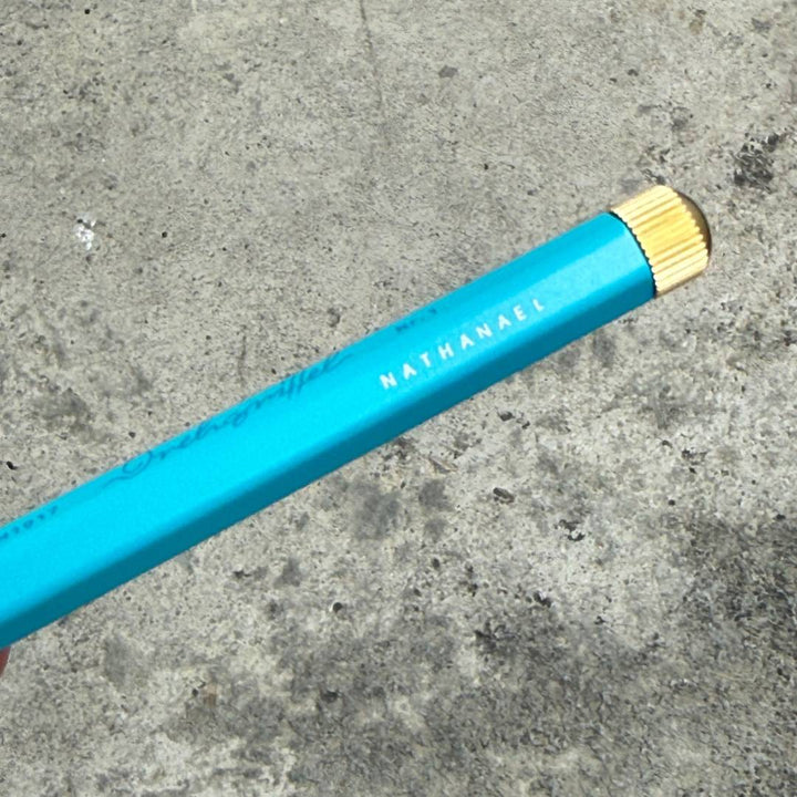 Personalized Name Engraving On Leuchtturm1917 Bullet Journal Edition Drehgriffel Nr.1 Gel Pen - Turquoise25