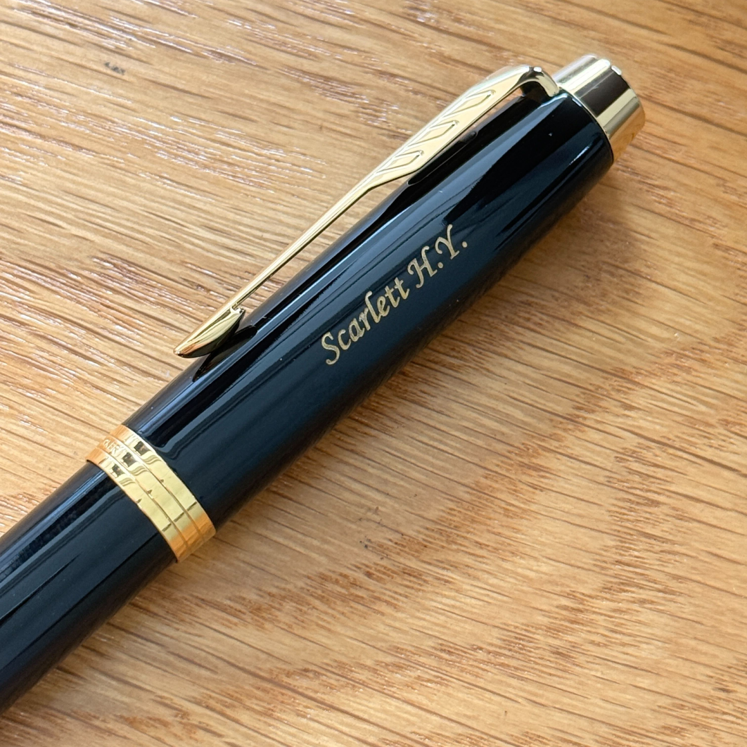 Parker IM Black GT Rollerball Pen — Parker rollerball pen — fluid gel ink writing instrument, at Cityluxe Singapore