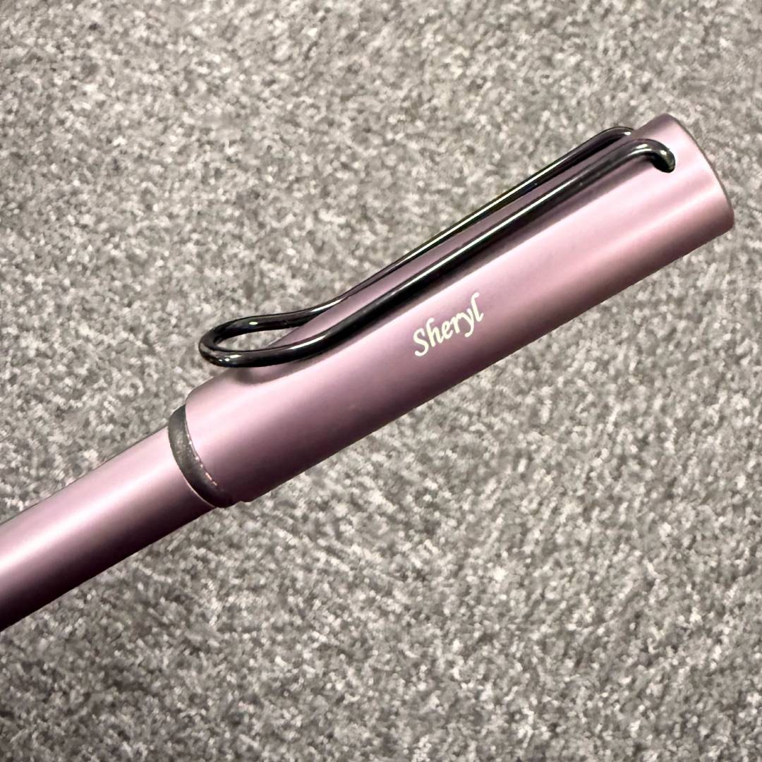 Personalized Name Engraving On Parker IM Matte Metallic Black Edition Ballpoint Pen