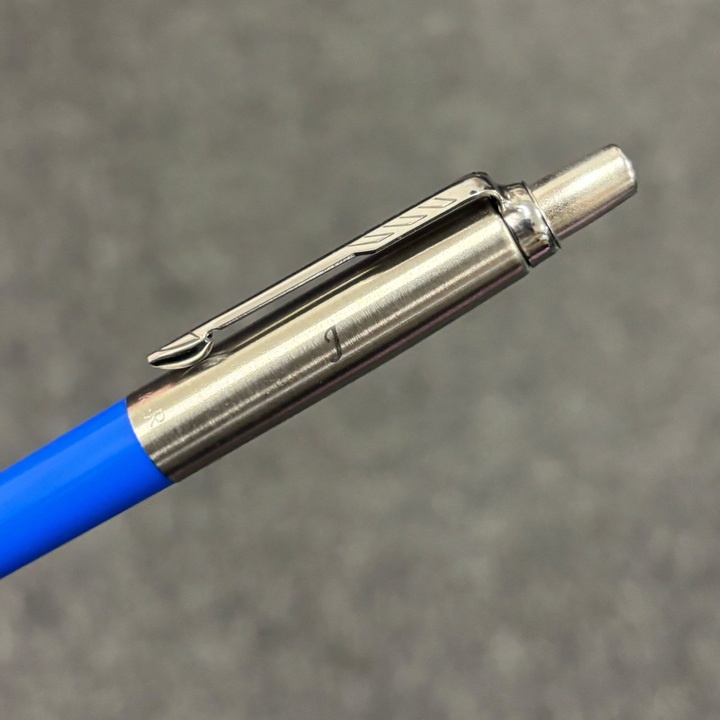 Personalized Name Engraving On Parker Jotter Originals Blue Ballpoint Pen