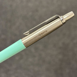 Personalized Name Engraving On Parker Jotter Originals Pastel Green Ballpoint Pen