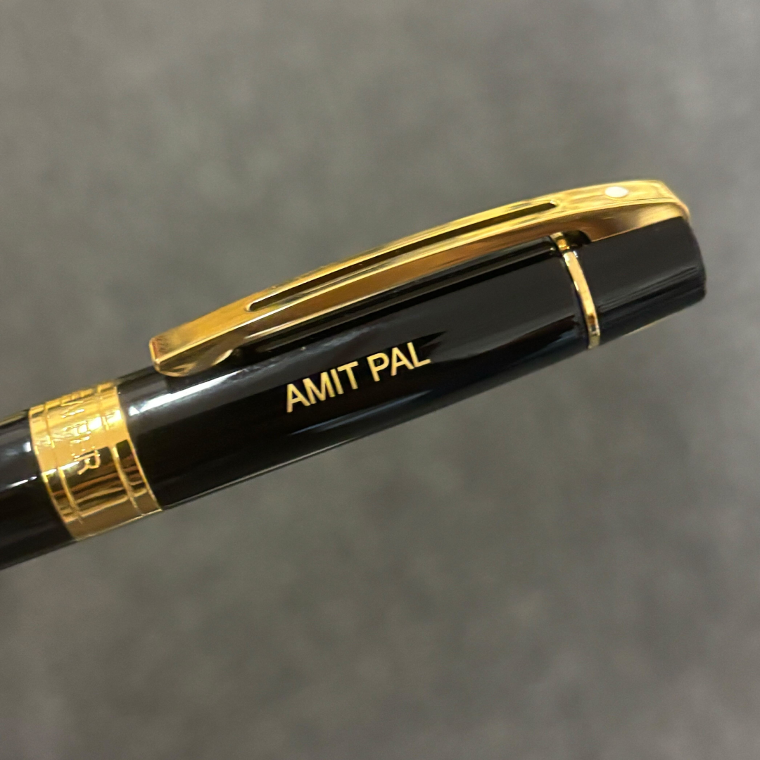 Personalized Name Engraving On Parker Jotter Stainless Steel GT Ballpoint Pen