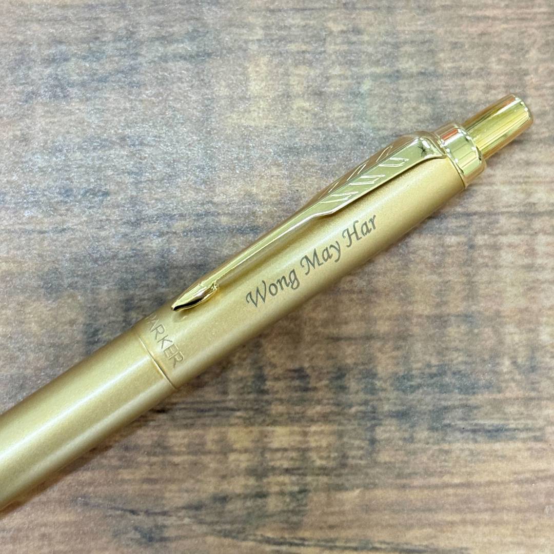 Personalized Name Engraving On Parker Jotter XL Special Edition 2020 Monochrome Gold Ballpoint Pen