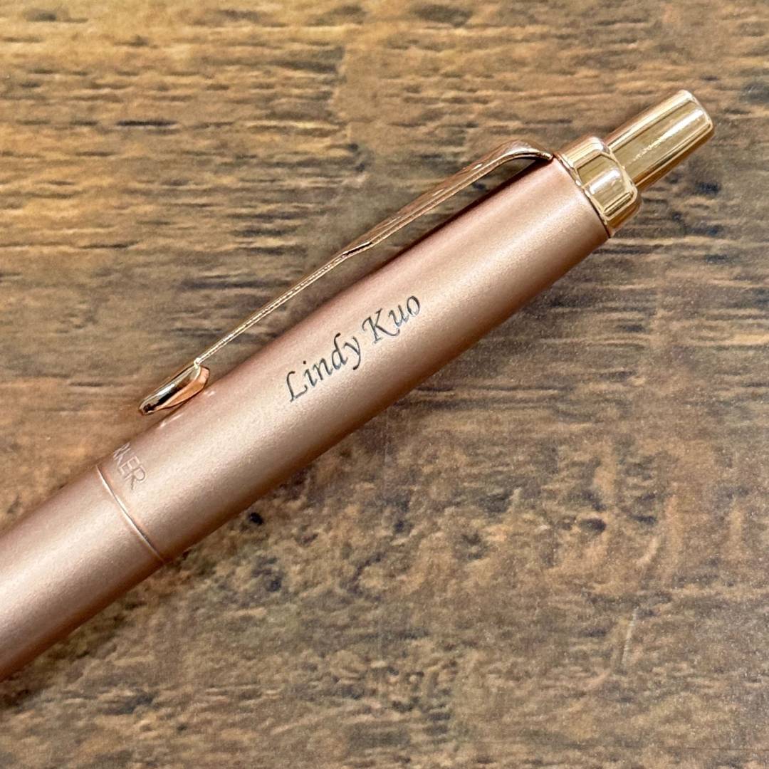 Personalized Name Engraving On Parker Jotter XL Special Edition 2020 Monochrome Pink Gold Ballpoint Pen