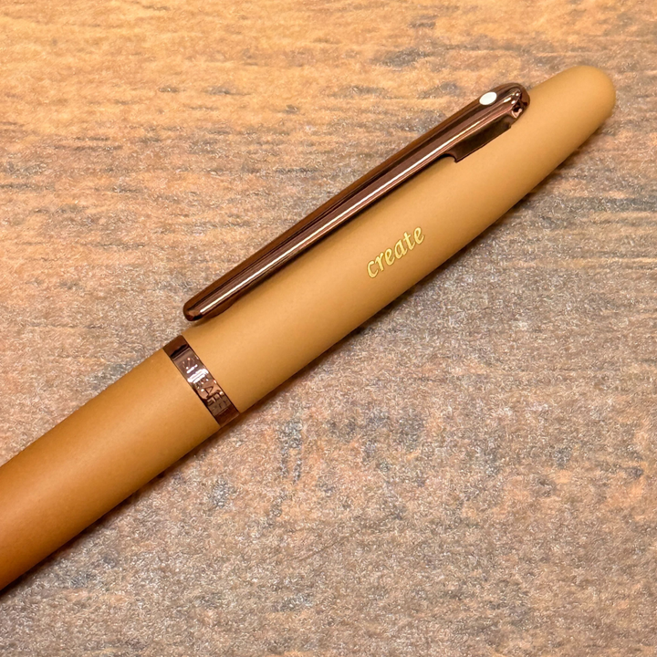 Sheaffer VFM E9428 Coffee Edition Matt Brown  With Regal Brown PVD Trims Fountain Pen (WW31 Coffee)