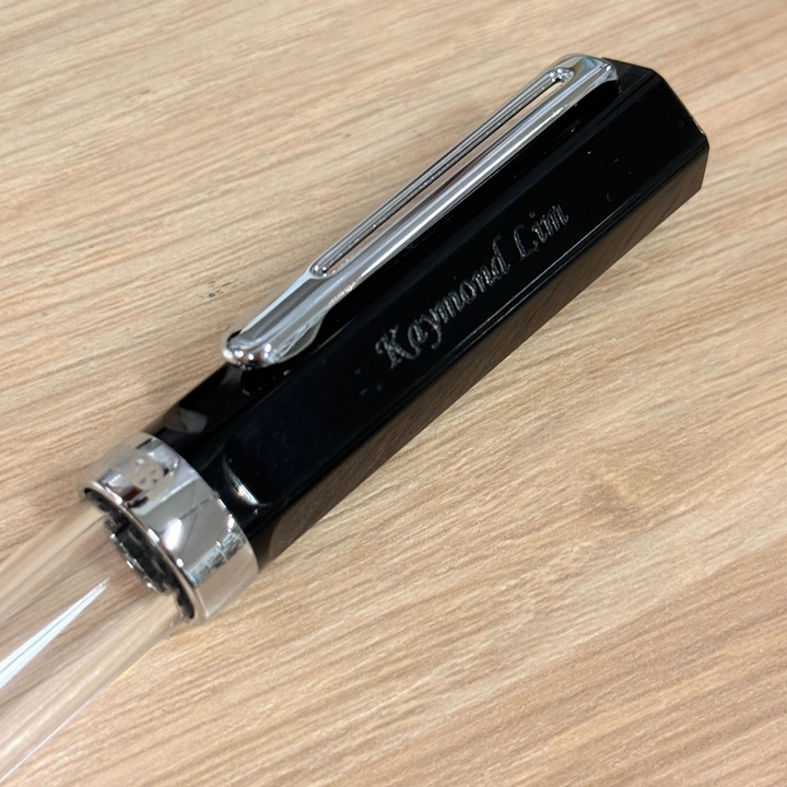 Personalized Name Engraving On TWSBI ECO Fountain Pen - Black