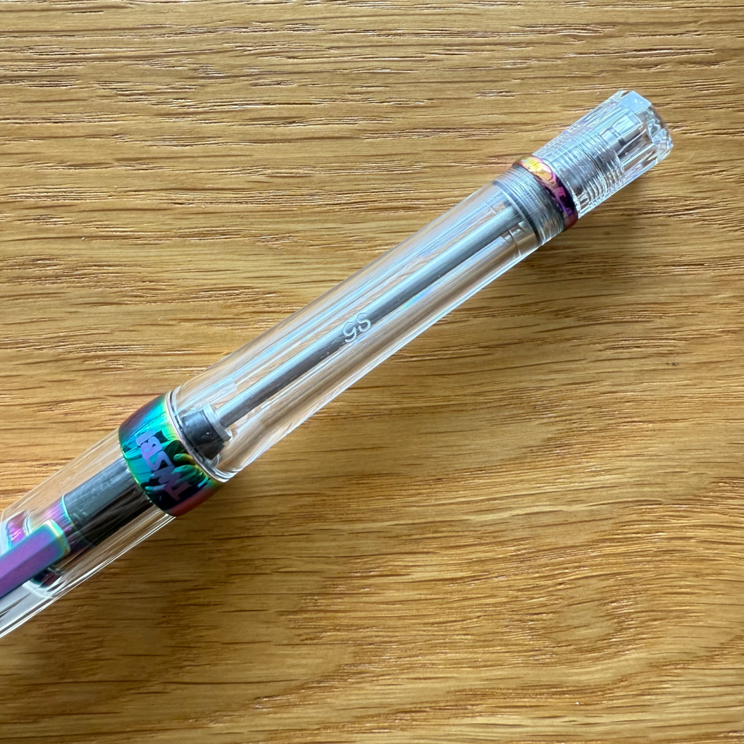 Personalised name engraving on TWSBI VAC 700R Fountain Pen IRIS