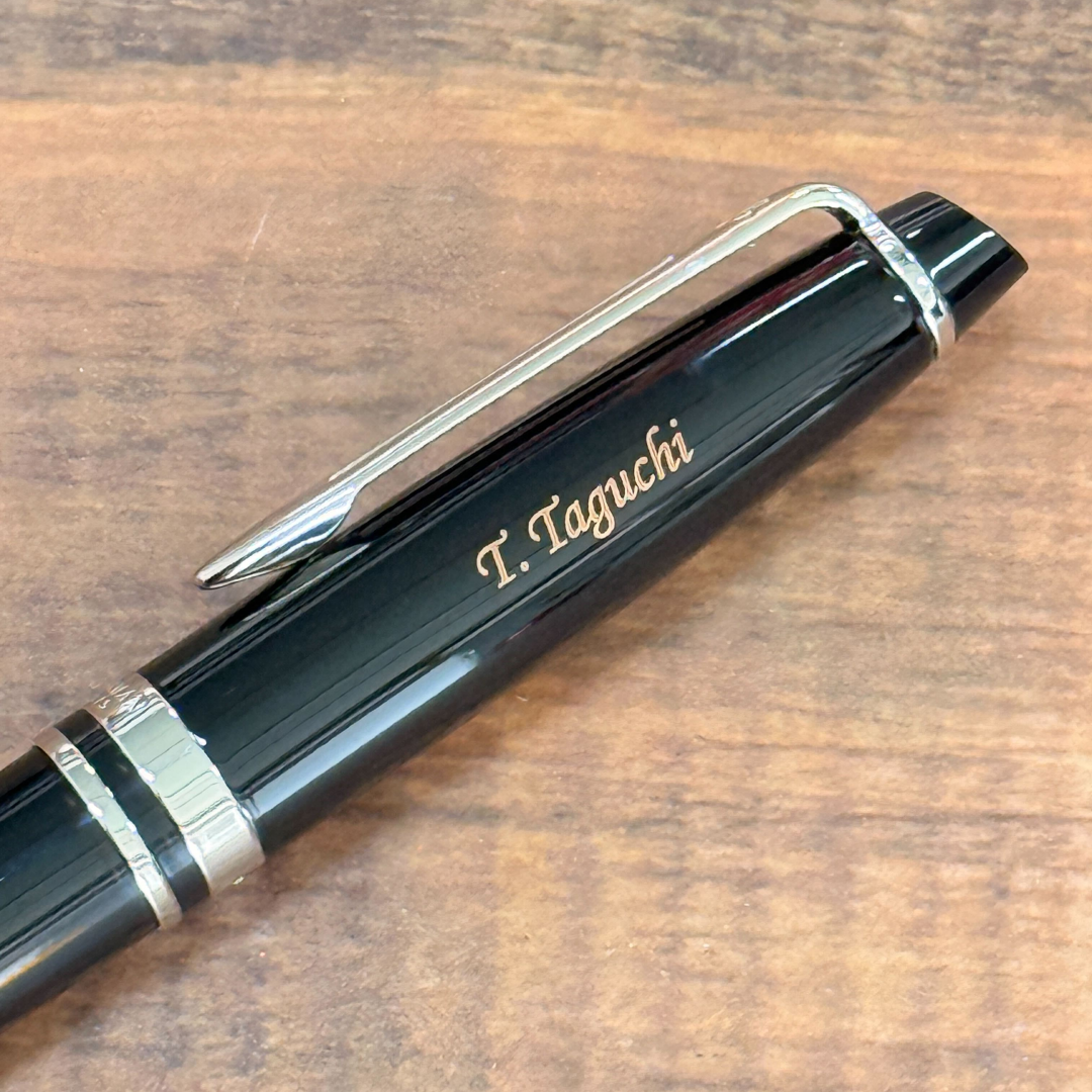 Personalized Name Engraving On Waterman Expert3 Laque Black CT Rollerball Pen