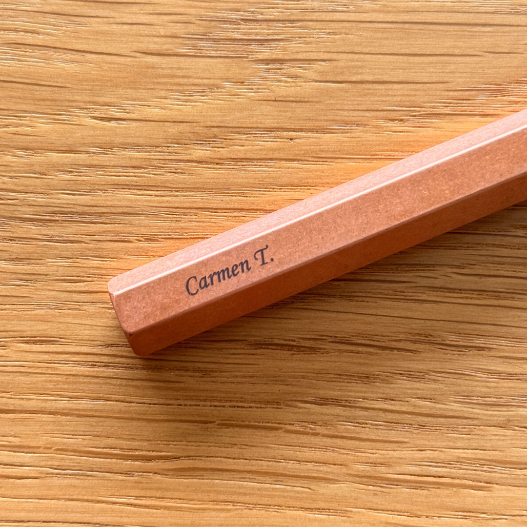 Personalized Name Engraving On (DC) Ystudio Classic Desk Fountain Pen Fine