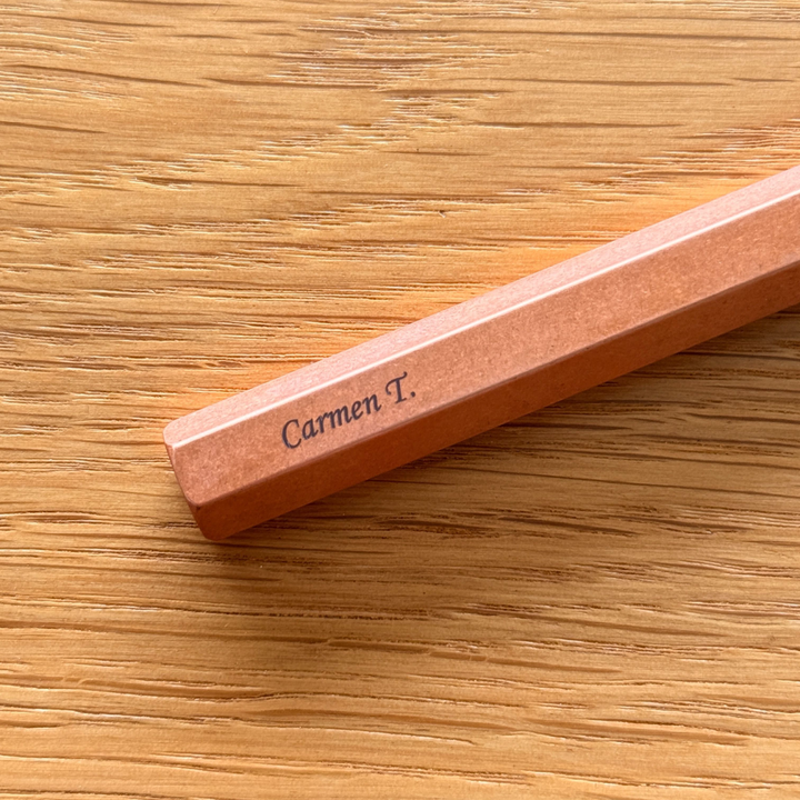 Personalized Name Engraving On (DC) Ystudio Classic Desk Fountain Pen Fine