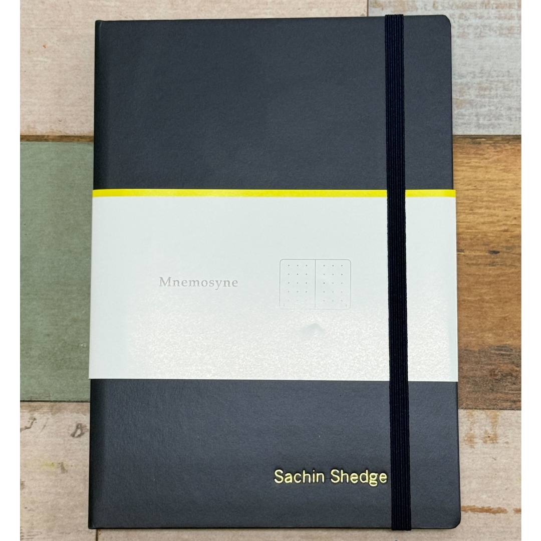 Maruman Mnemosyne A5 Journal Hardcover Notebook - Navy