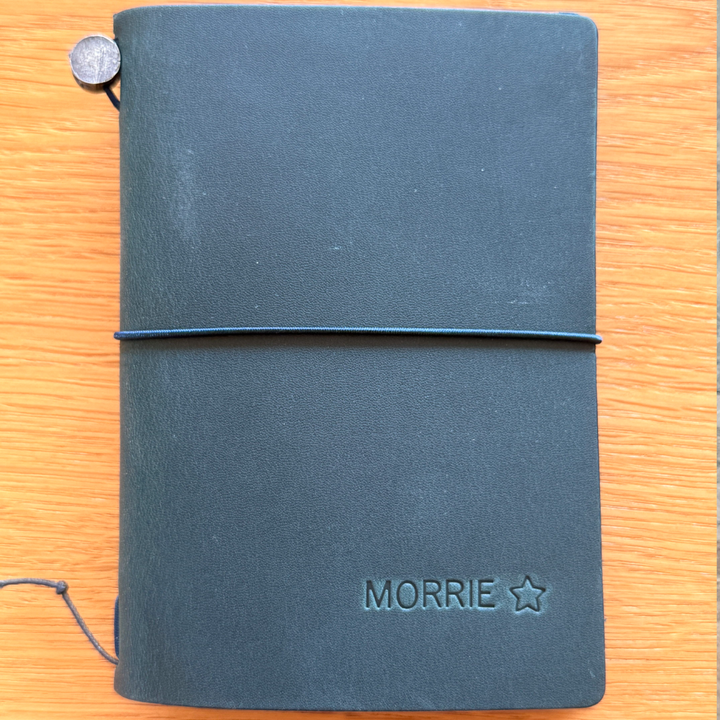 Personalised name embossing on TRAVELER&