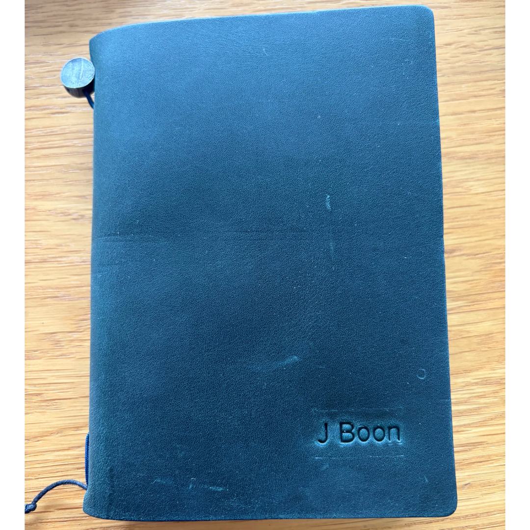 Personalised name embossing on TRAVELER&