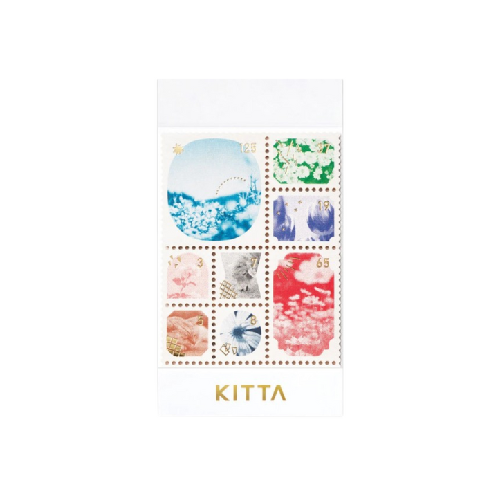 KITTA Special Masking Seal Sticker in Photo — KITTA decorative sticker — for journaling, planners and scrapbooking, at Cityluxe Singapore