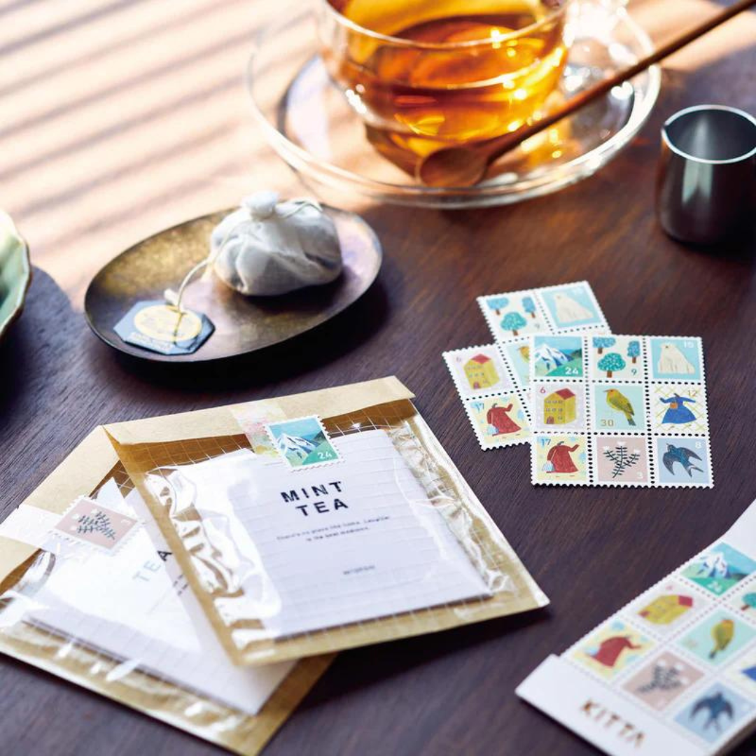 KITTA Special Masking Seal Sticker in Photo — KITTA decorative sticker — for journaling, planners and scrapbooking, at Cityluxe Singapore