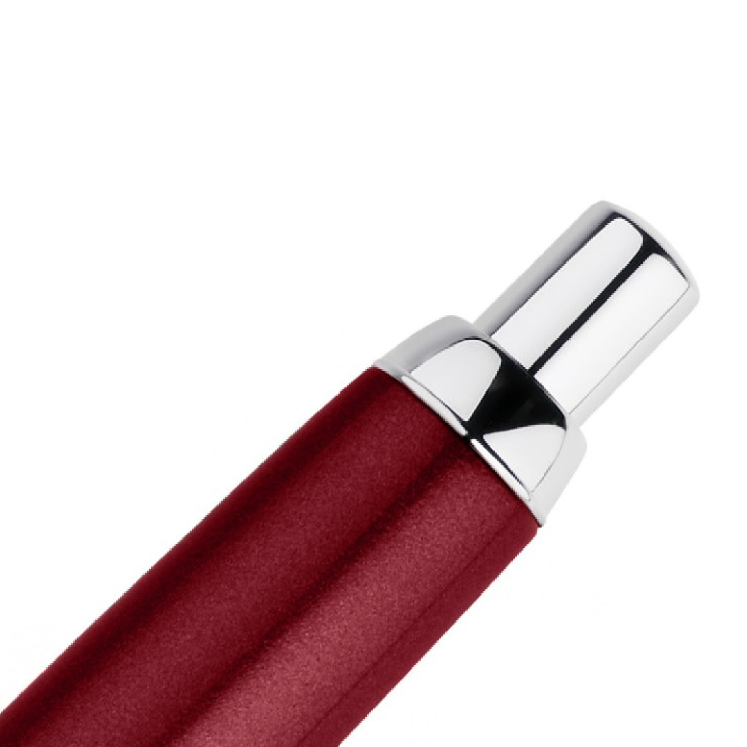 Pilot Capless Decimo Fountain Pen - Red with 18K Gold Rhodium-plated Broad Nib — engraving example