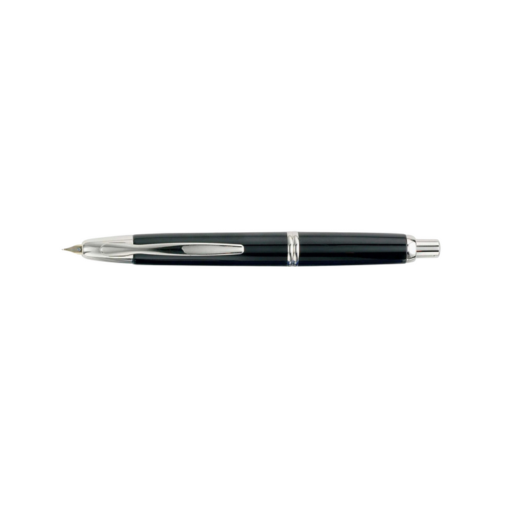 Pilot Capless Fountain Pen - Black with 18K Gold Rhodium-plated Nib