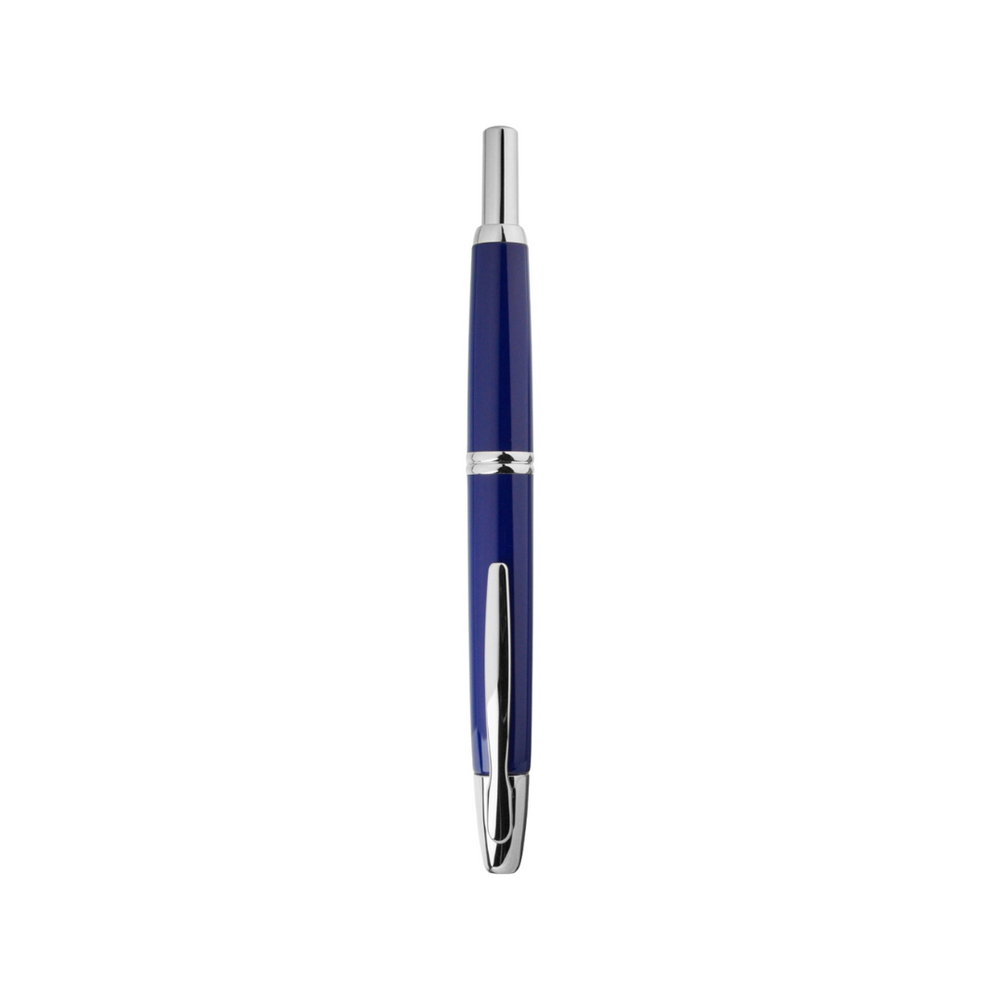 Pilot Capless Fountain Pen in Blue with 18K Gold Rhodium-plated Fine Nib — PILOT fountain pen — precision nib writing instrument, at Cityluxe Singapore stationery store
