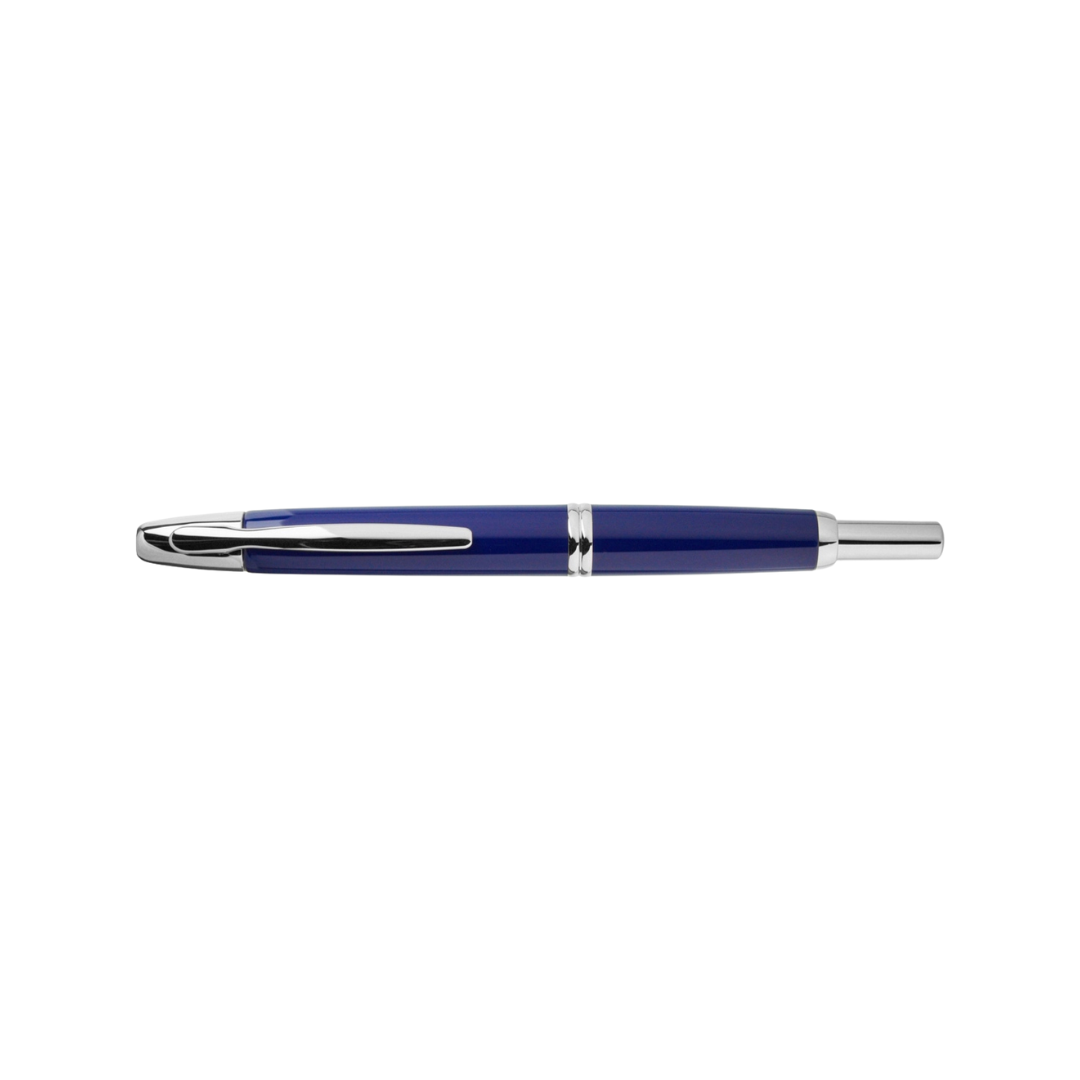 Pilot Capless Fountain Pen in Blue with 18K Gold Rhodium-plated Fine Nib — PILOT fountain pen — precision nib writing instrument, at Cityluxe Singapore stationery store