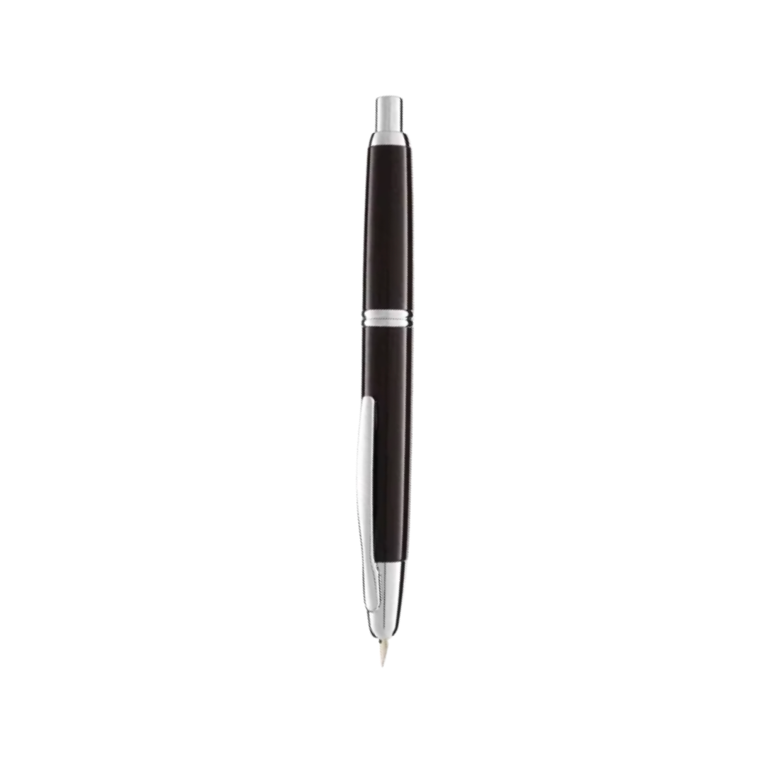Pilot Capless Fountain Pen - Brown with 18K Gold Rhodium-plated Nib