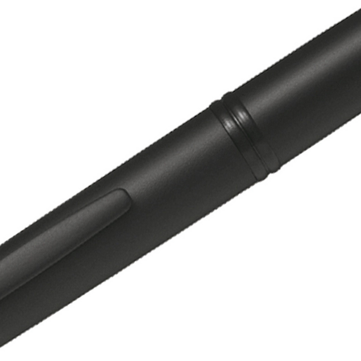 Pilot Capless Fountain Pen in Matte Black 18K Gold Rhodium-plated Nib — PILOT fountain pen — precision nib writing instrument, at Cityluxe Singapore stationery store