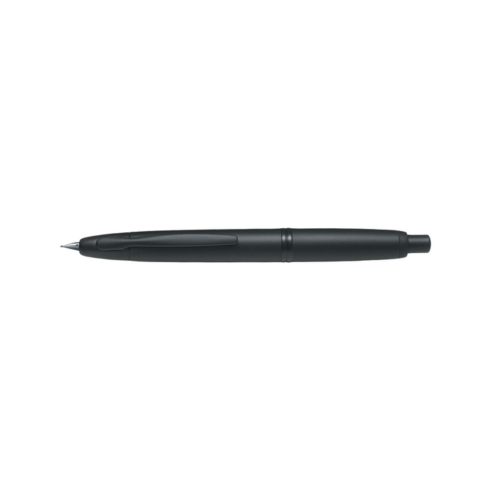 Pilot Capless Fountain Pen - Matte Black 18K Gold with Ion Plating