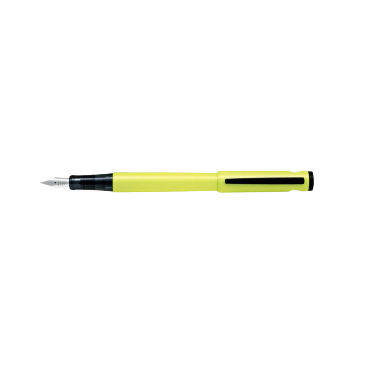 Pilot LIGHTIVE Fountain Pen in Active Yellow — PILOT fountain pen — precision nib writing instrument, at Cityluxe Singapore stationery store