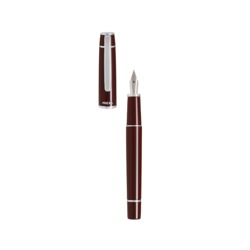 Pilot Prera Fountain Pen in Red Brown [Pre-Order] — PILOT fountain pen — precision nib writing instrument, at Cityluxe Singapore stationery store