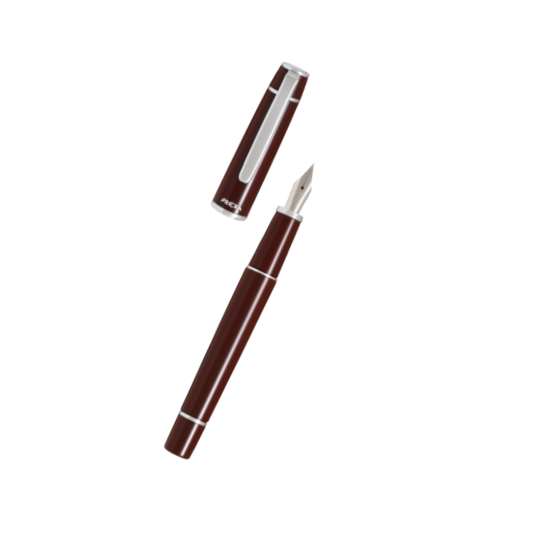 Pilot Prera Fountain Pen in Red Brown [Pre-Order] — PILOT fountain pen — precision nib writing instrument, at Cityluxe Singapore stationery store