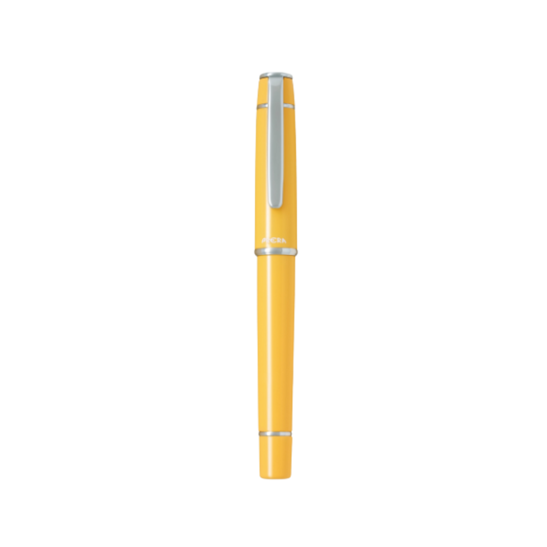 Pilot Prera Fountain Pen in Warm Yellow [Pre-Order] — PILOT fountain pen — precision nib writing instrument, at Cityluxe Singapore stationery store