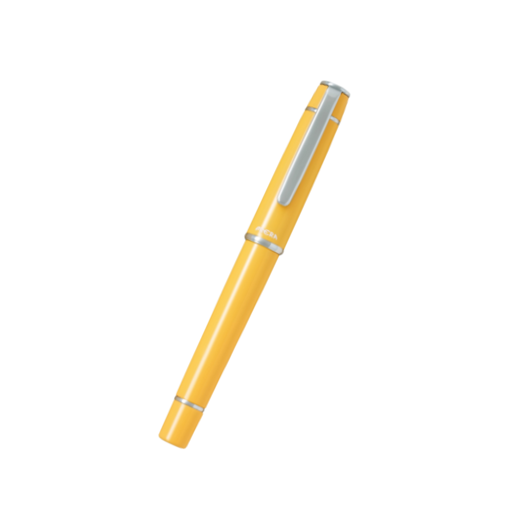 Pilot Prera Fountain Pen in Warm Yellow [Pre-Order] — PILOT fountain pen — precision nib writing instrument, at Cityluxe Singapore stationery store