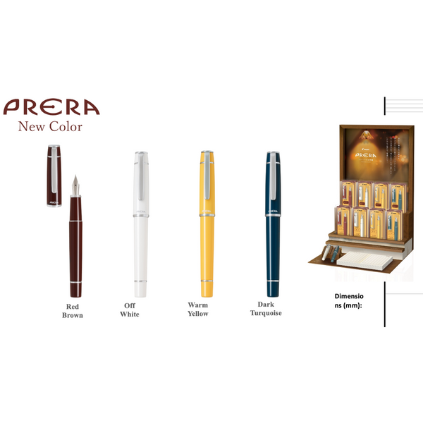 Load image into Gallery viewer, Pilot Prera Fountain Pen - Warm Yellow [Pre-Order]
