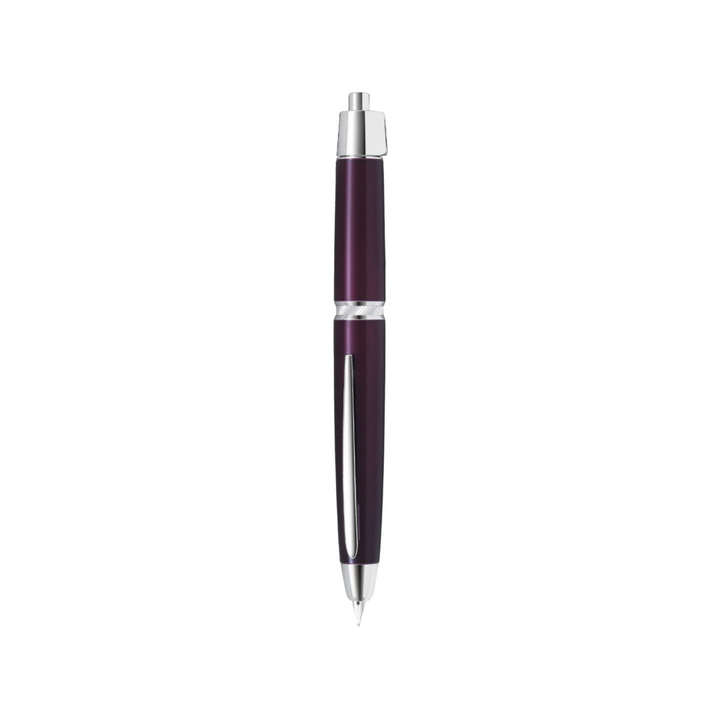 Pilot Vanishing Point Capless LS Fountain Pen - Purple 18K Gold Rhodium-plated Nib