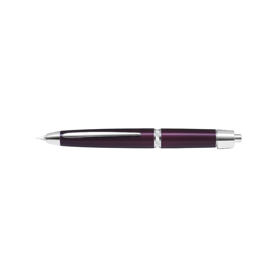 Pilot Vanishing Point Capless LS Fountain Pen - Purple 18K Gold Rhodium-plated Nib