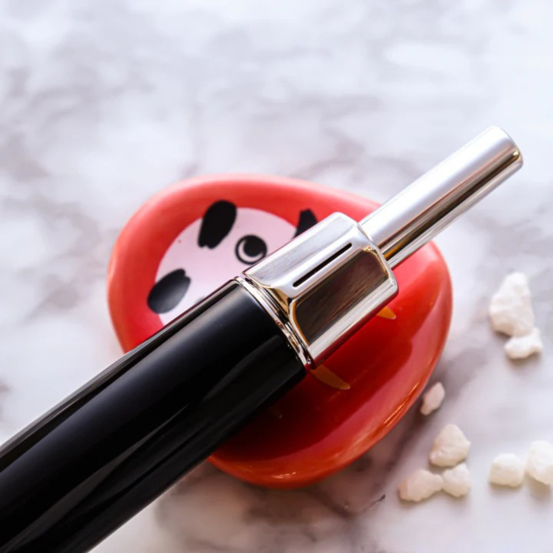 Pilot Vanishing Point Capless Luxury LS Fountain Pen - Black 18K Gold Rhodium-plated Nib