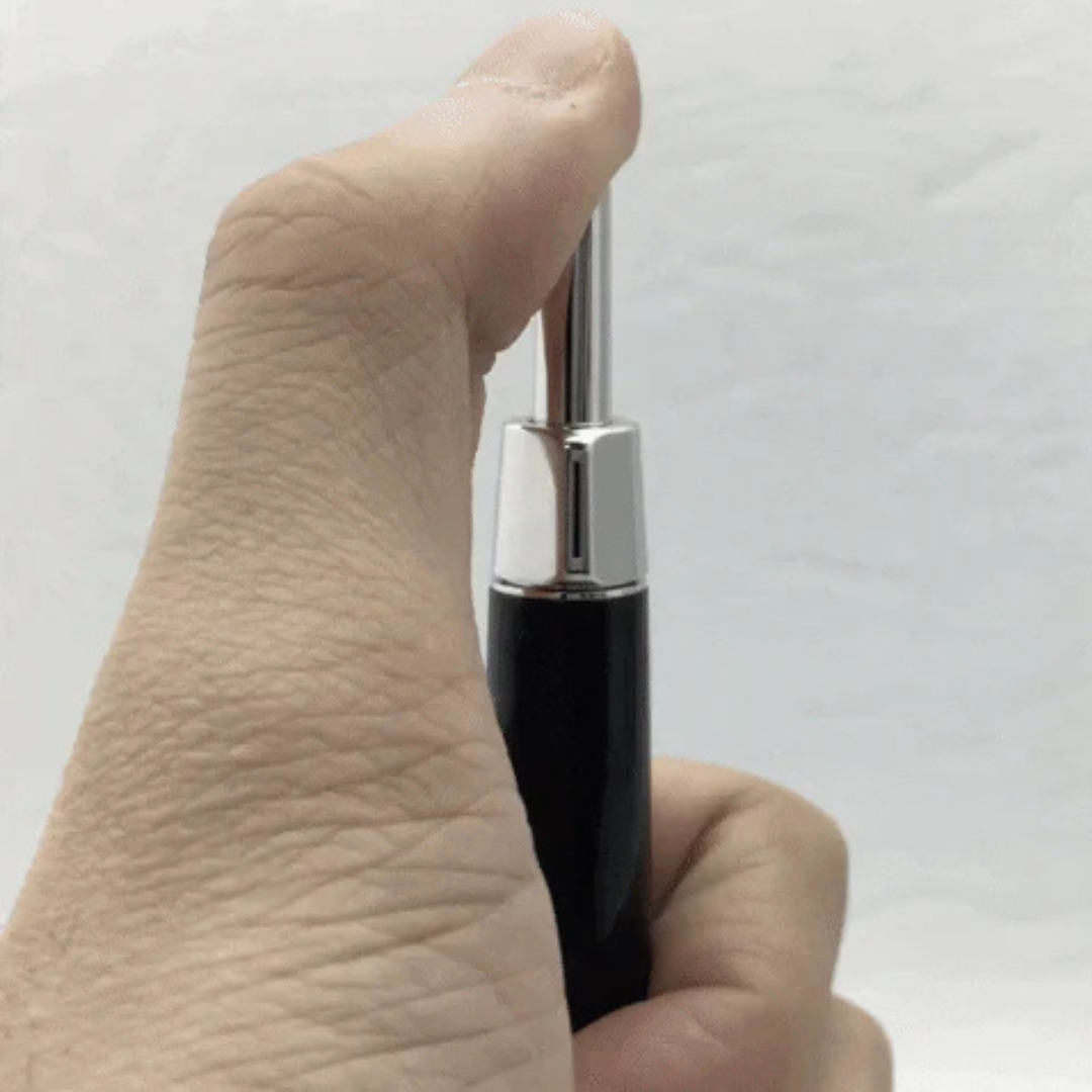 Pilot Vanishing Point Capless Luxury LS Fountain Pen - Black 18K Gold Rhodium-plated Nib