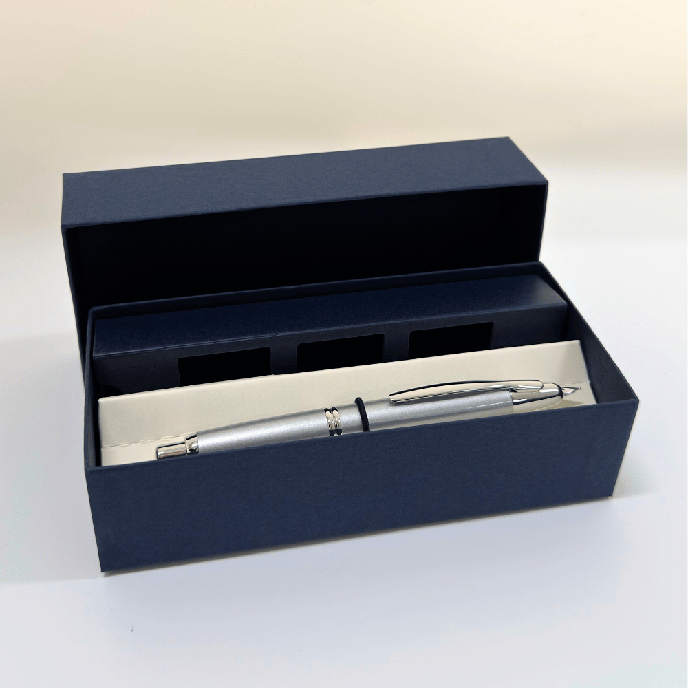Pilot Capless Fountain Pen - White with 18K Gold Rhodium-plated Fine Nib