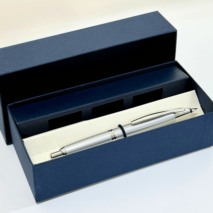 Pilot Capless Fountain Pen - White with 18K Gold Rhodium-plated Fine Nib