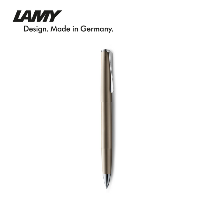 Lamy Studio Rollerball Pen Palladium — Lamy rollerball pen — fluid gel ink writing instrument, at Cityluxe Singapore