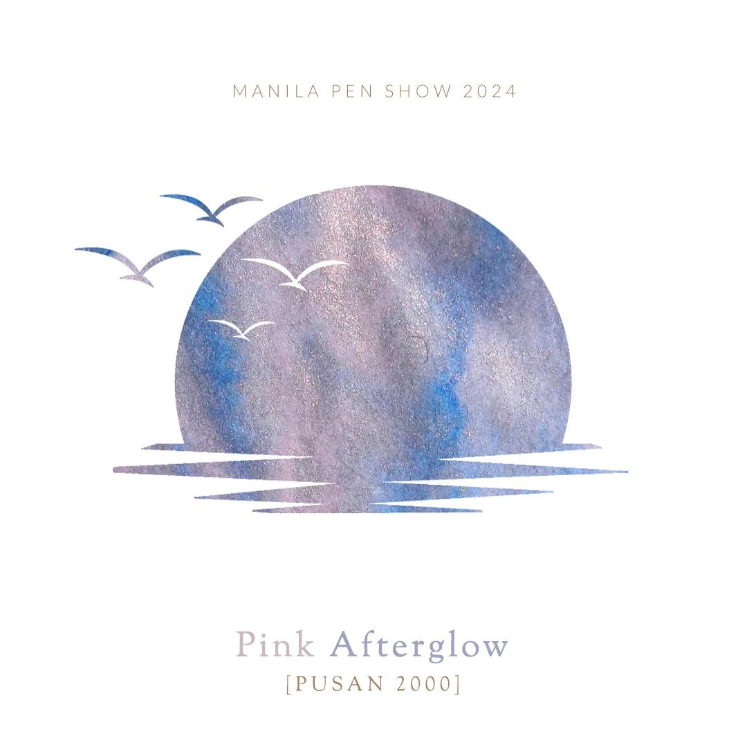 Vinta Inks 30ml Bottled Ink - Pink Afterglow [Pusan 2000]