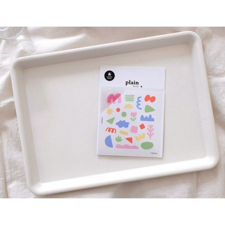 Suatelier Plain Deco Sticker in Plain.72 — Suatelier decorative sticker — for journaling, planners and scrapbooking, at Cityluxe Singapore
