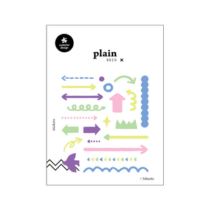 Suatelier Plain Deco Stickers - Plain.73